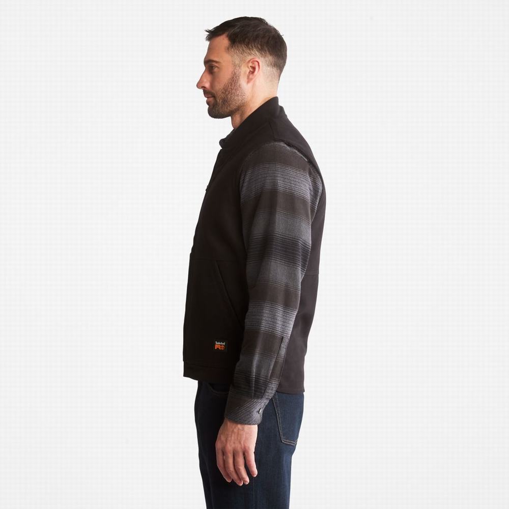 Timberland PRO® Gritman Astar Kanvas Yelek Erkek Siyah | TR-6503S