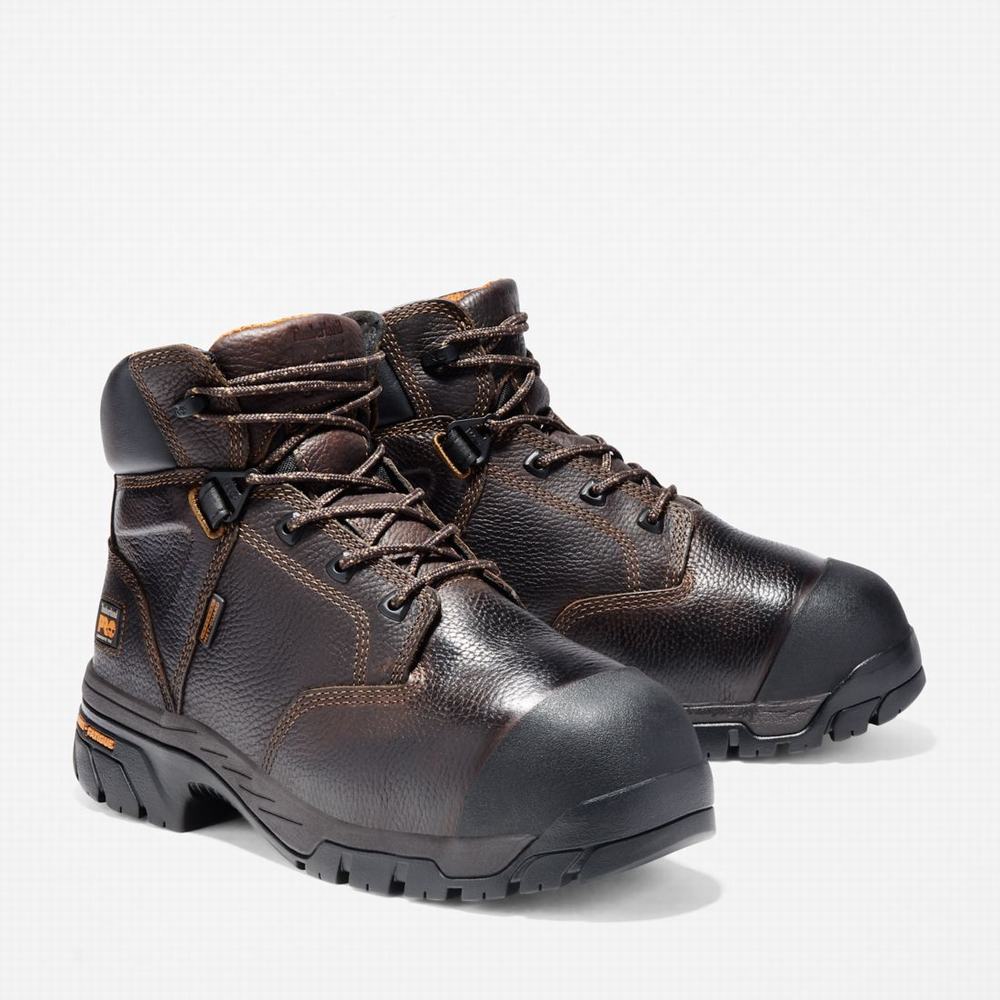 Timberland PRO® Helix Met Guard Composite Burunlu Iş Botu Erkek Kahverengi | TR-0687B