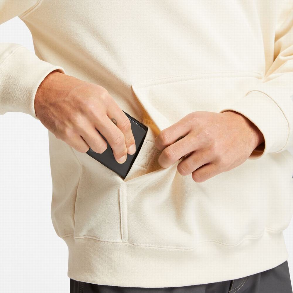 Timberland PRO® Hood Honcho Sport Kapüşonlu Sweatshirt Erkek Beyaz | TR-0895V