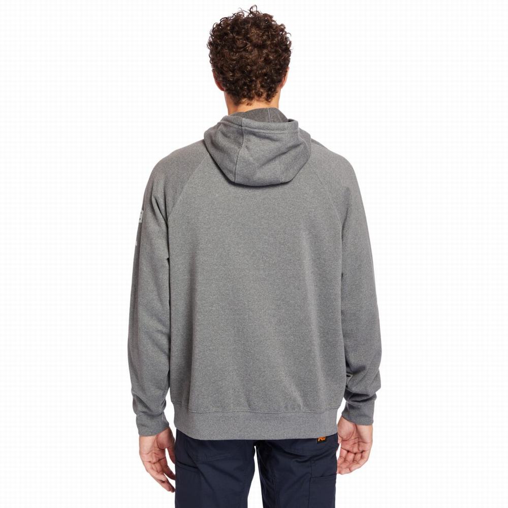 Timberland PRO® Hood Honcho Sport Kapüşonlu Sweatshirt Erkek Koyu Gri | TR-1709E