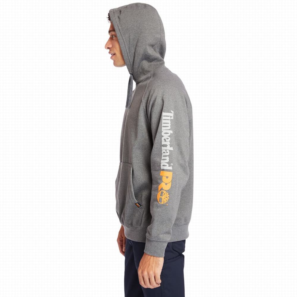 Timberland PRO® Hood Honcho Sport Kapüşonlu Sweatshirt Erkek Koyu Gri | TR-1709E