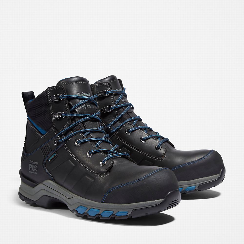 Timberland PRO® Hypercharge Composite Emniyet Burunlu Waterproof Iş Botu Erkek Siyah | TR-2087H