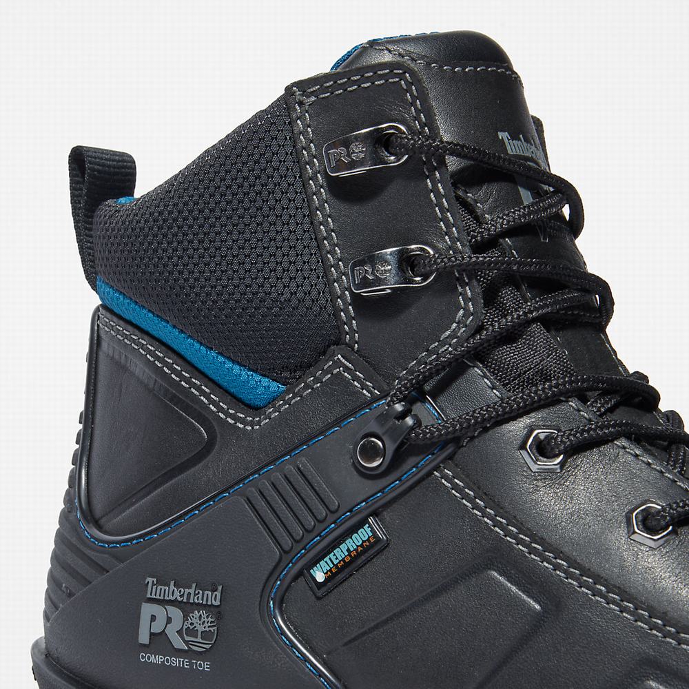 Timberland PRO® Hypercharge Composite Emniyet Burunlu Waterproof Iş Botu Erkek Siyah | TR-2087H
