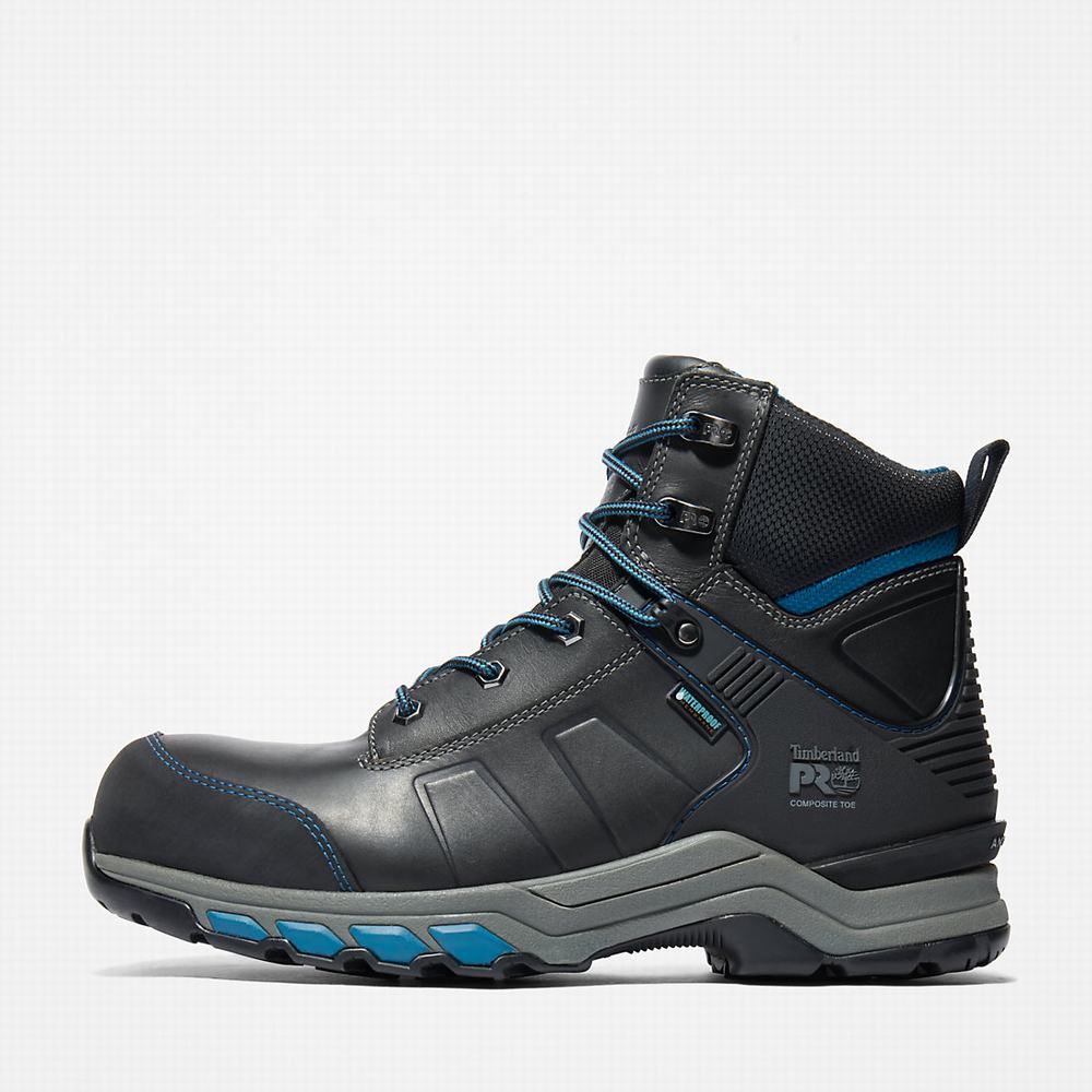 Timberland PRO® Hypercharge Composite Emniyet Burunlu Waterproof Iş Botu Erkek Siyah | TR-2087H
