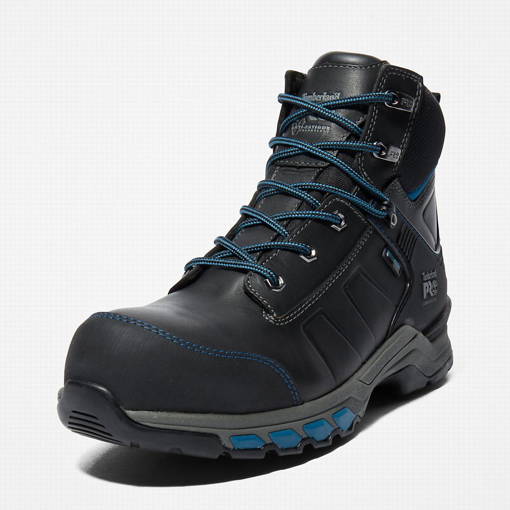 Timberland PRO® Hypercharge Composite Emniyet Burunlu Waterproof Iş Botu Erkek Siyah | TR-2087H