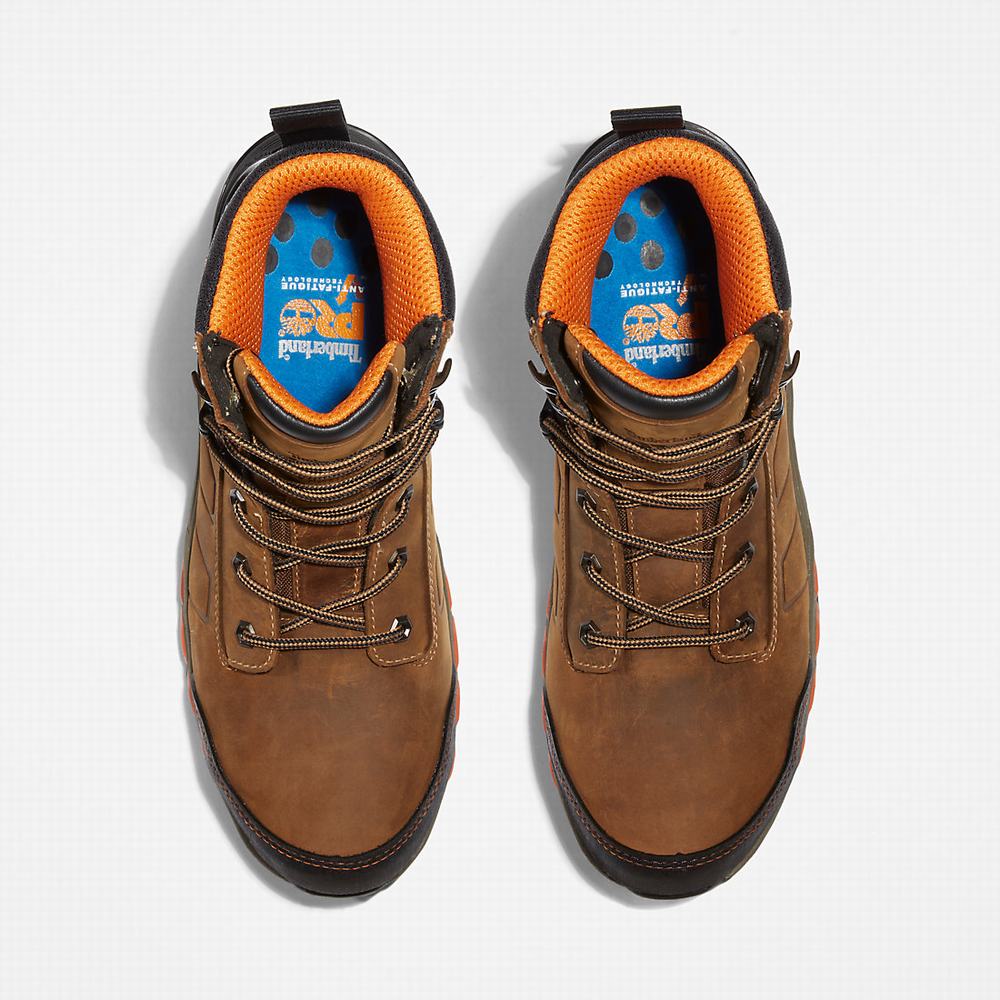 Timberland PRO® Hypercharge Composite Emniyet Burunlu Waterproof Iş Botu Erkek Kahverengi | TR-2187K