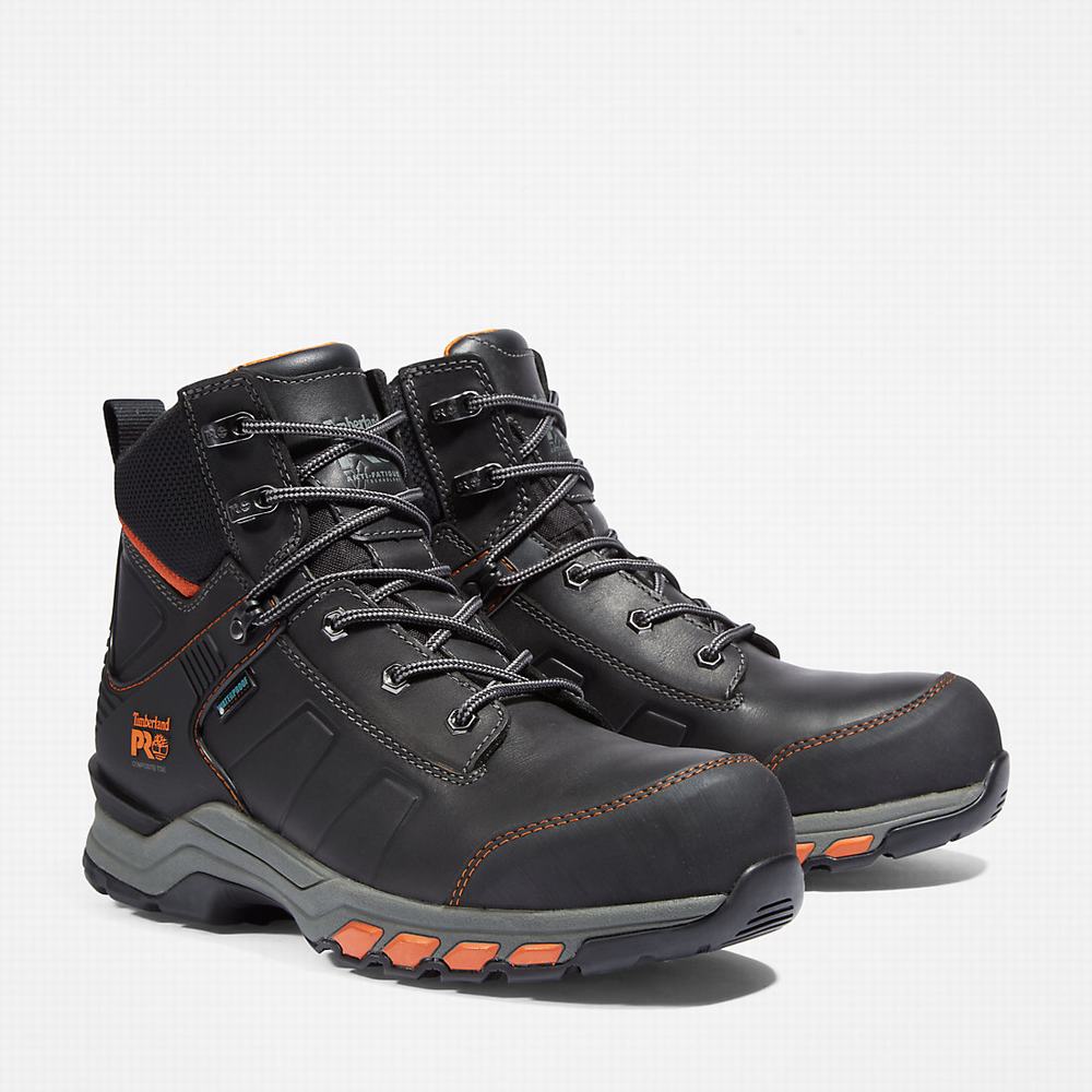 Timberland PRO® Hypercharge Composite Emniyet Burunlu Waterproof Iş Botu Erkek Siyah | TR-6947J