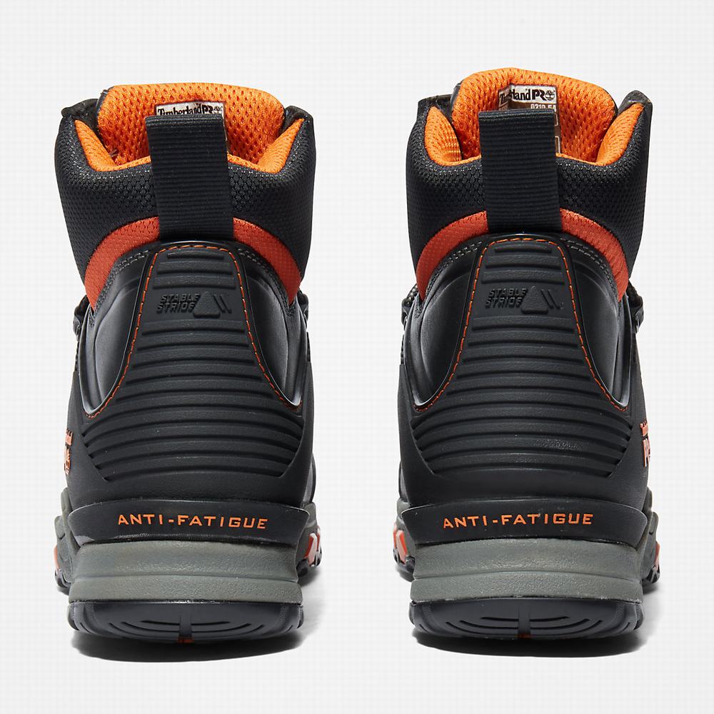 Timberland PRO® Hypercharge Composite Emniyet Burunlu Waterproof Iş Botu Erkek Siyah | TR-6947J