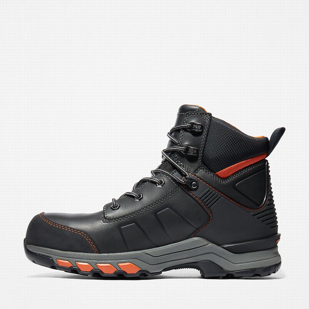 Timberland PRO® Hypercharge Composite Emniyet Burunlu Waterproof Iş Botu Erkek Siyah | TR-6947J