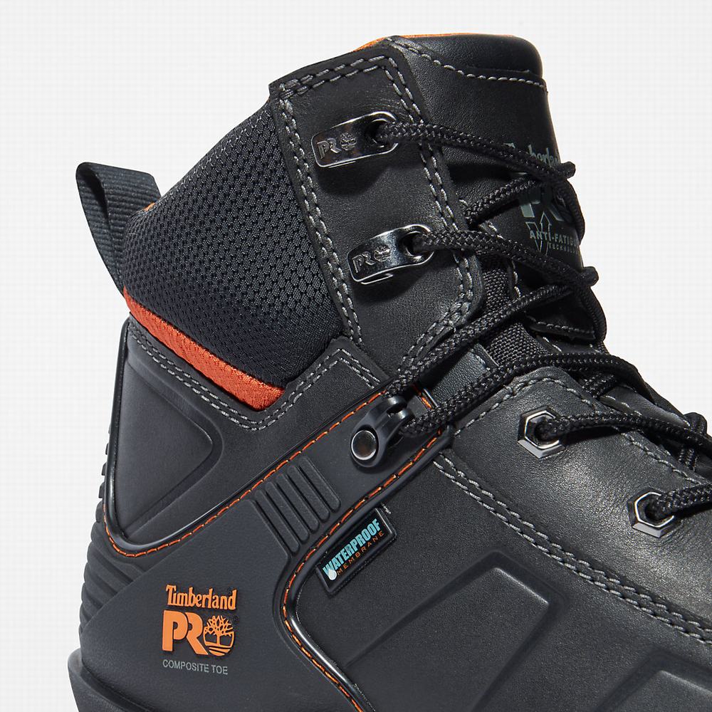 Timberland PRO® Hypercharge Composite Emniyet Burunlu Waterproof Iş Botu Erkek Siyah | TR-6947J