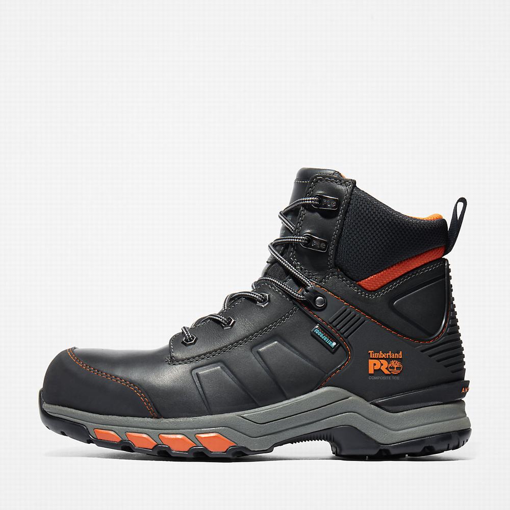 Timberland PRO® Hypercharge Composite Emniyet Burunlu Waterproof Iş Botu Erkek Siyah | TR-6947J