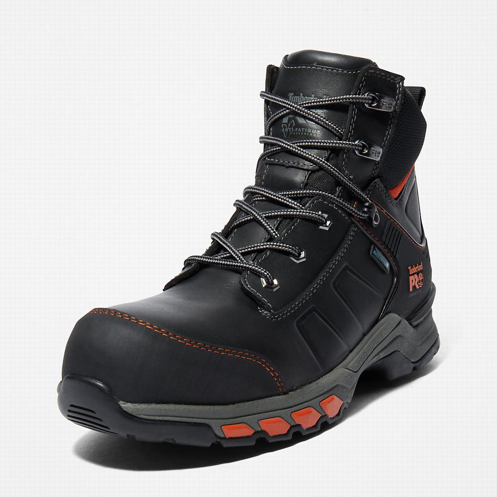 Timberland PRO® Hypercharge Composite Emniyet Burunlu Waterproof Iş Botu Erkek Siyah | TR-6947J