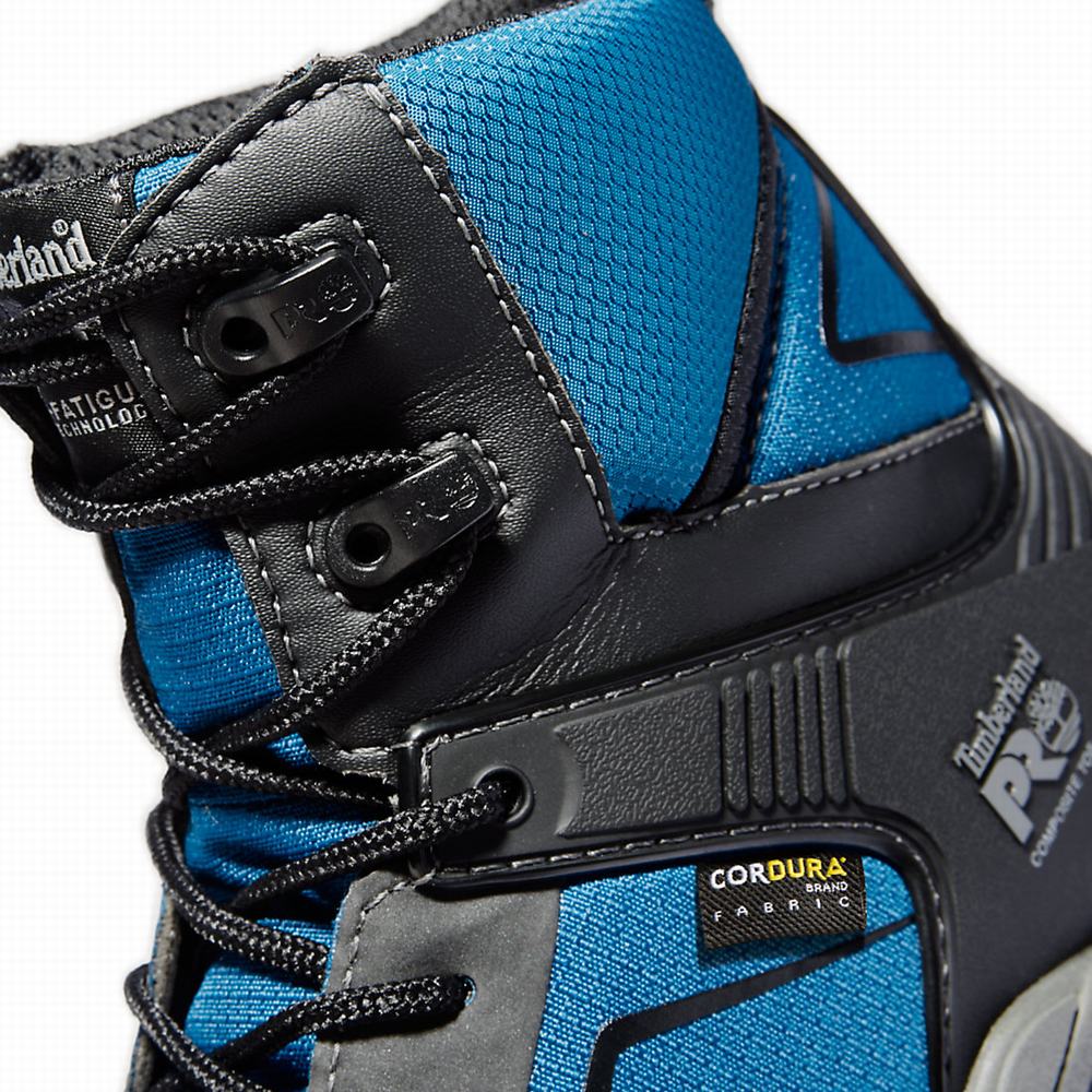 Timberland PRO® Hypercharge Tekstil Composite Emniyet Burunlu Iş Botu Erkek Mavi | TR-3857P