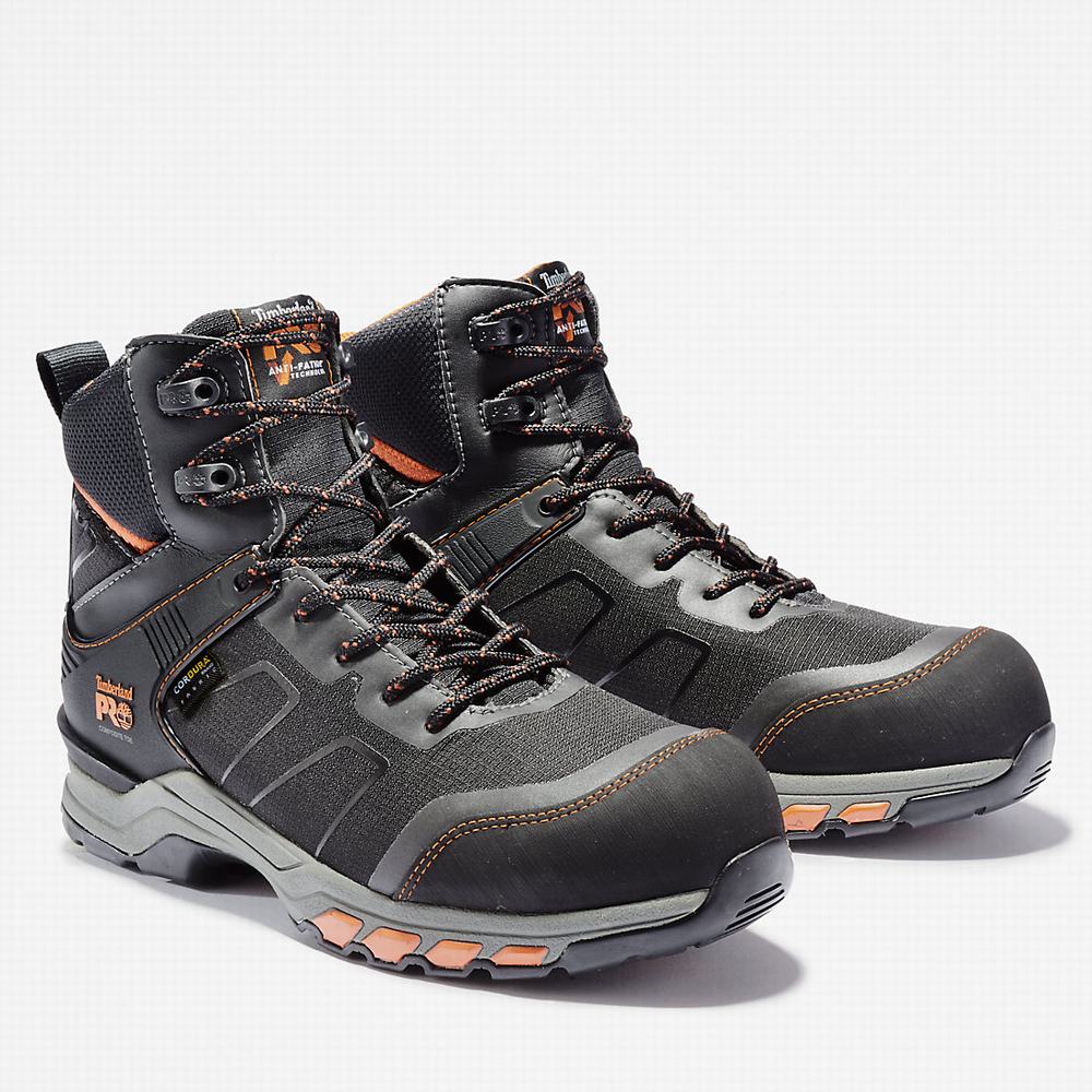 Timberland PRO® Hypercharge Tekstil Composite Emniyet Burunlu Iş Botu Erkek Siyah | TR-8531U