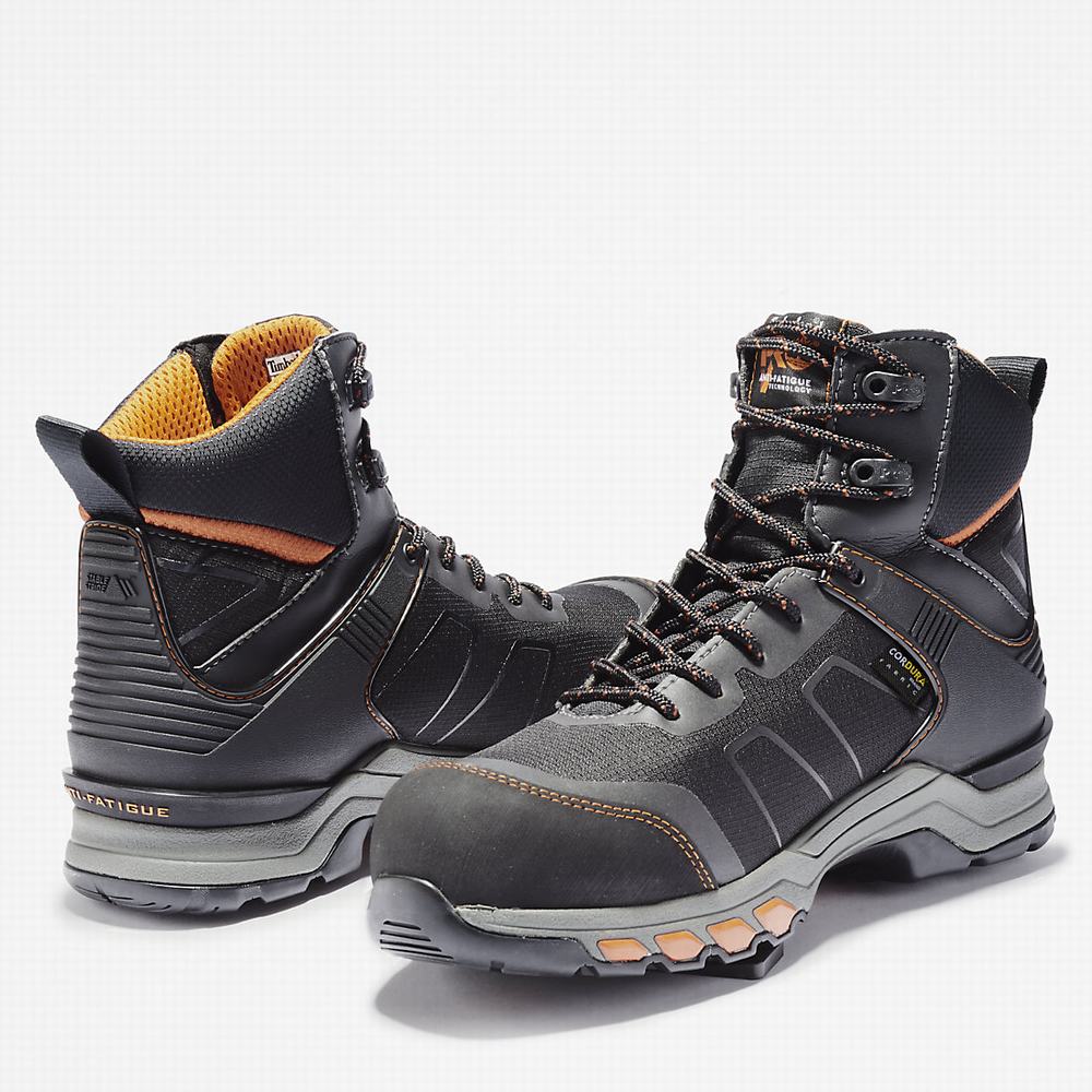 Timberland PRO® Hypercharge Tekstil Composite Emniyet Burunlu Iş Botu Erkek Siyah | TR-8531U