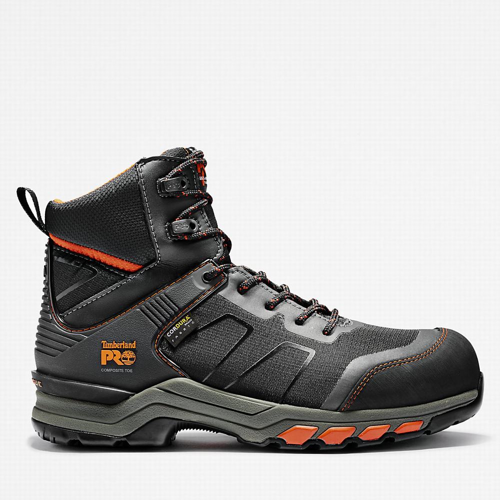 Timberland PRO® Hypercharge Tekstil Composite Emniyet Burunlu Iş Botu Erkek Siyah | TR-8531U