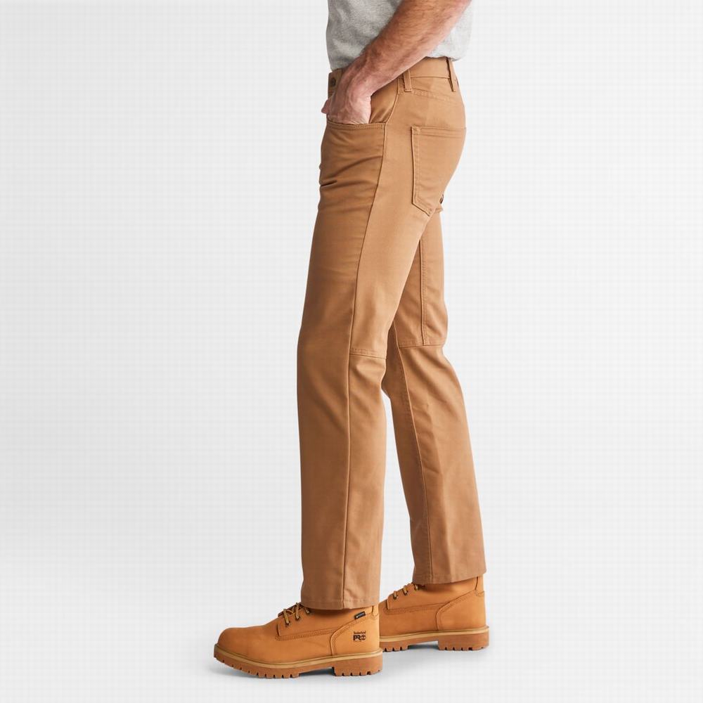 Timberland PRO® Ironhide Flex Kanvas İş Pantolon Erkek Koyu Kahverengi | TR-1357S