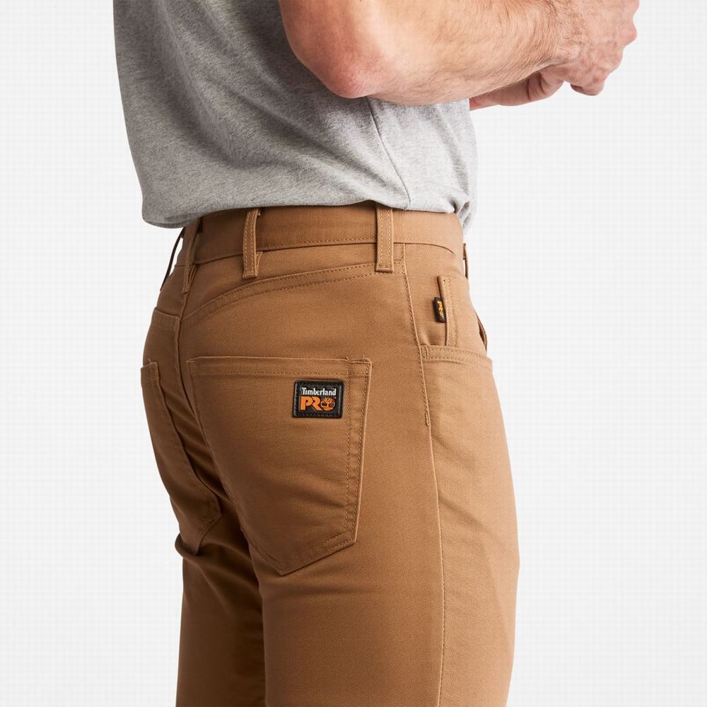 Timberland PRO® Ironhide Flex Kanvas İş Pantolon Erkek Koyu Kahverengi | TR-1357S