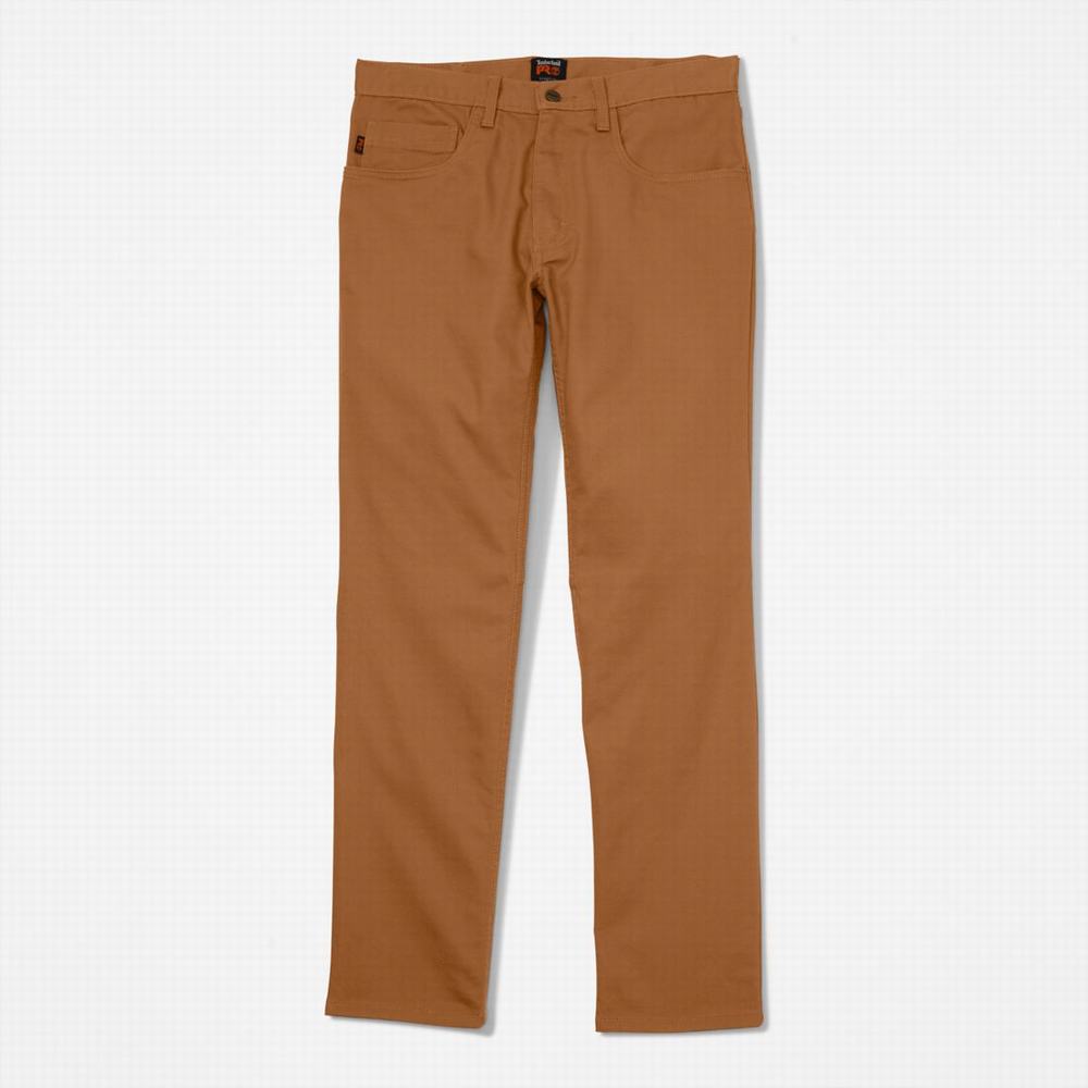 Timberland PRO® Ironhide Flex Kanvas İş Pantolon Erkek Koyu Kahverengi | TR-1357S