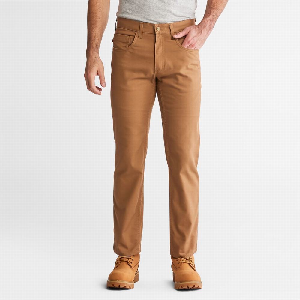 Timberland PRO® Ironhide Flex Kanvas İş Pantolon Erkek Koyu Kahverengi | TR-1357S