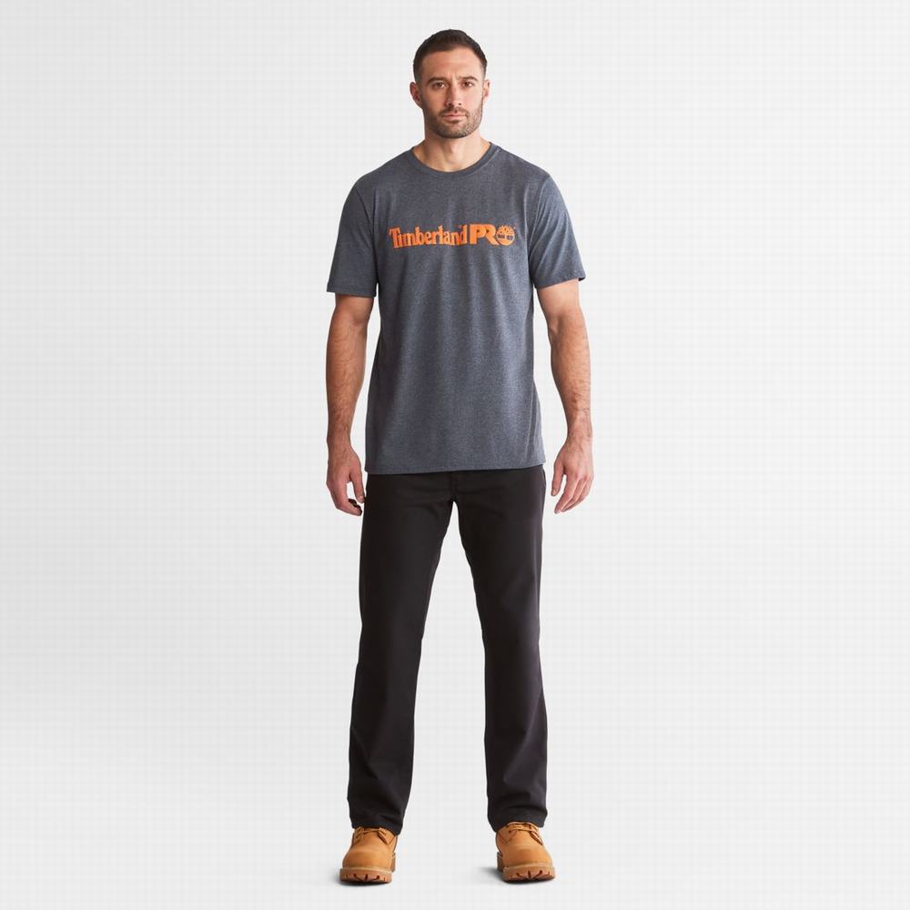 Timberland PRO® Ironhide Flex Kanvas İş Pantolon Erkek Siyah | TR-6382Y
