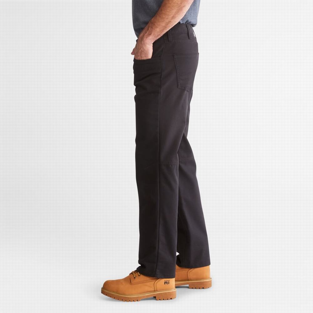 Timberland PRO® Ironhide Flex Kanvas İş Pantolon Erkek Siyah | TR-6382Y