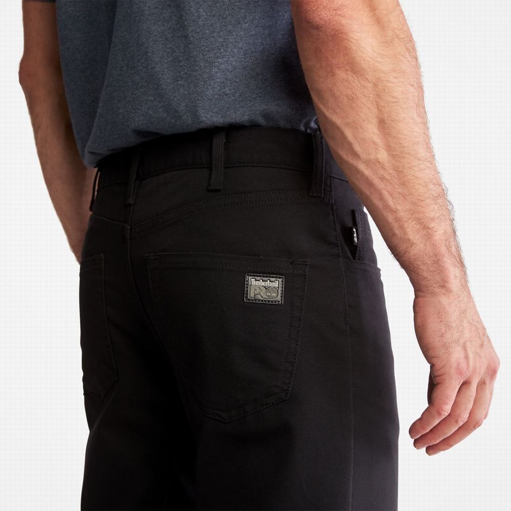 Timberland PRO® Ironhide Flex Kanvas İş Pantolon Erkek Siyah | TR-6382Y