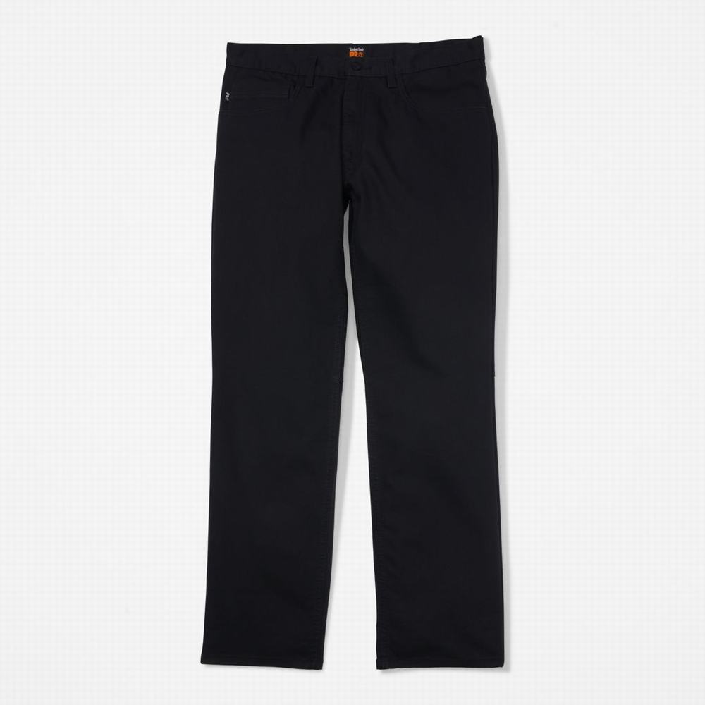 Timberland PRO® Ironhide Flex Kanvas İş Pantolon Erkek Siyah | TR-6382Y