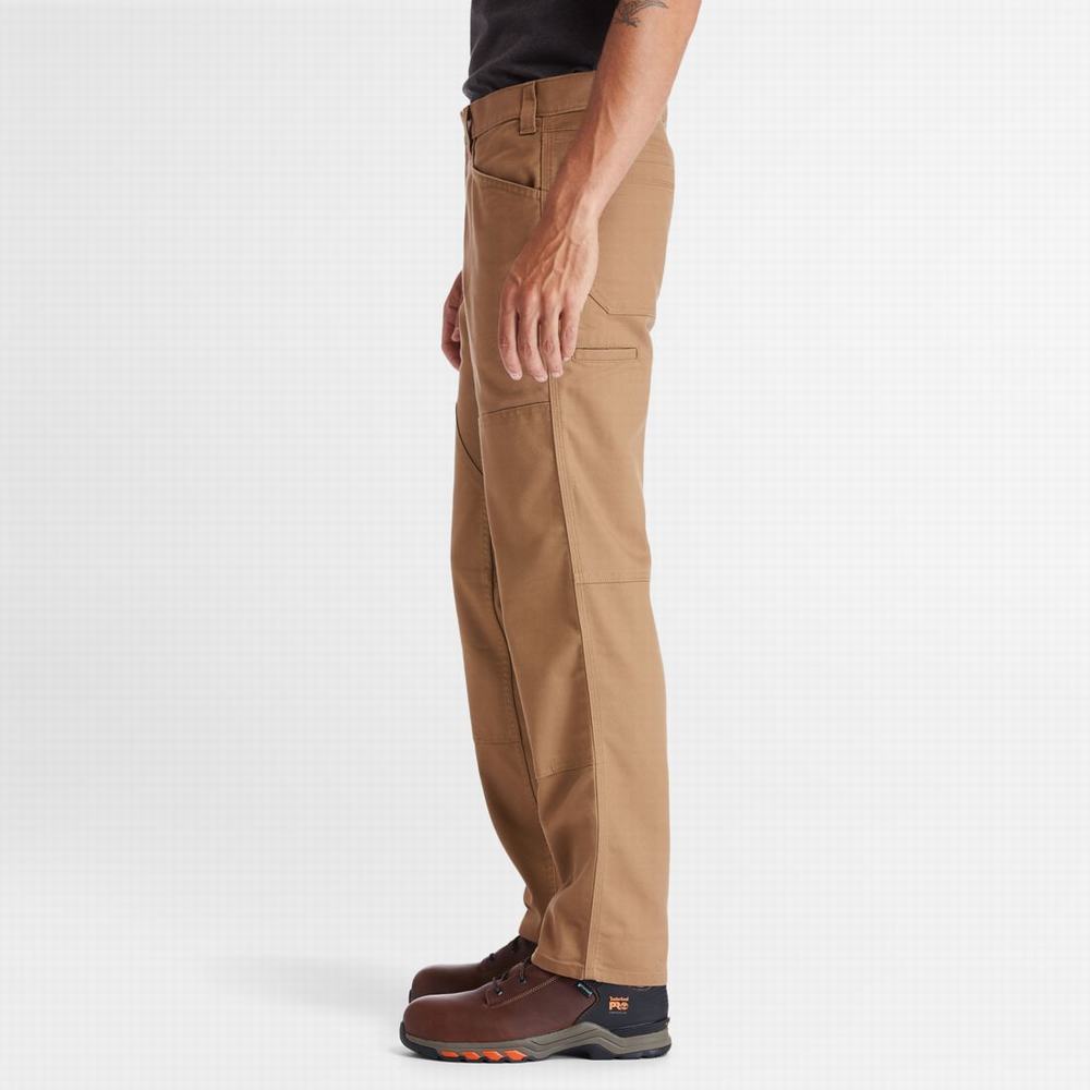Timberland PRO® Ironhide Flex Utility Doublefront Pantolon Erkek Koyu Kahverengi | TR-3259J