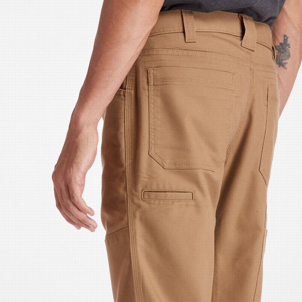 Timberland PRO® Ironhide Flex Utility Doublefront Pantolon Erkek Koyu Kahverengi | TR-3259J