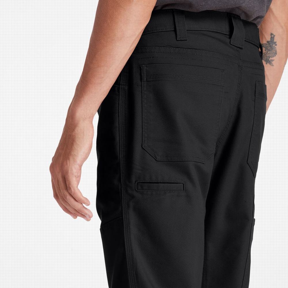 Timberland PRO® Ironhide Flex Utility Doublefront Pantolon Erkek Siyah | TR-4056K
