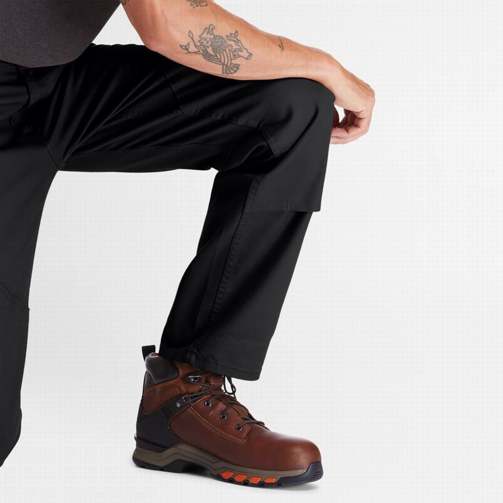 Timberland PRO® Ironhide Flex Utility Doublefront Pantolon Erkek Siyah | TR-4056K