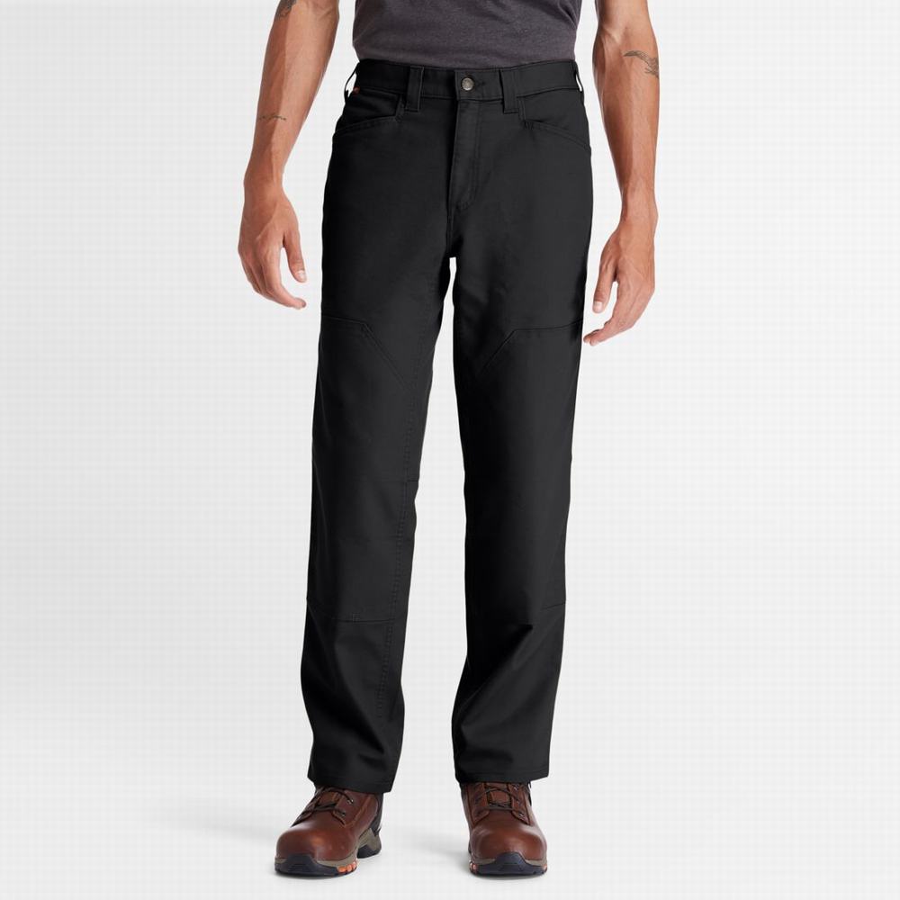 Timberland PRO® Ironhide Flex Utility Doublefront Pantolon Erkek Siyah | TR-4056K