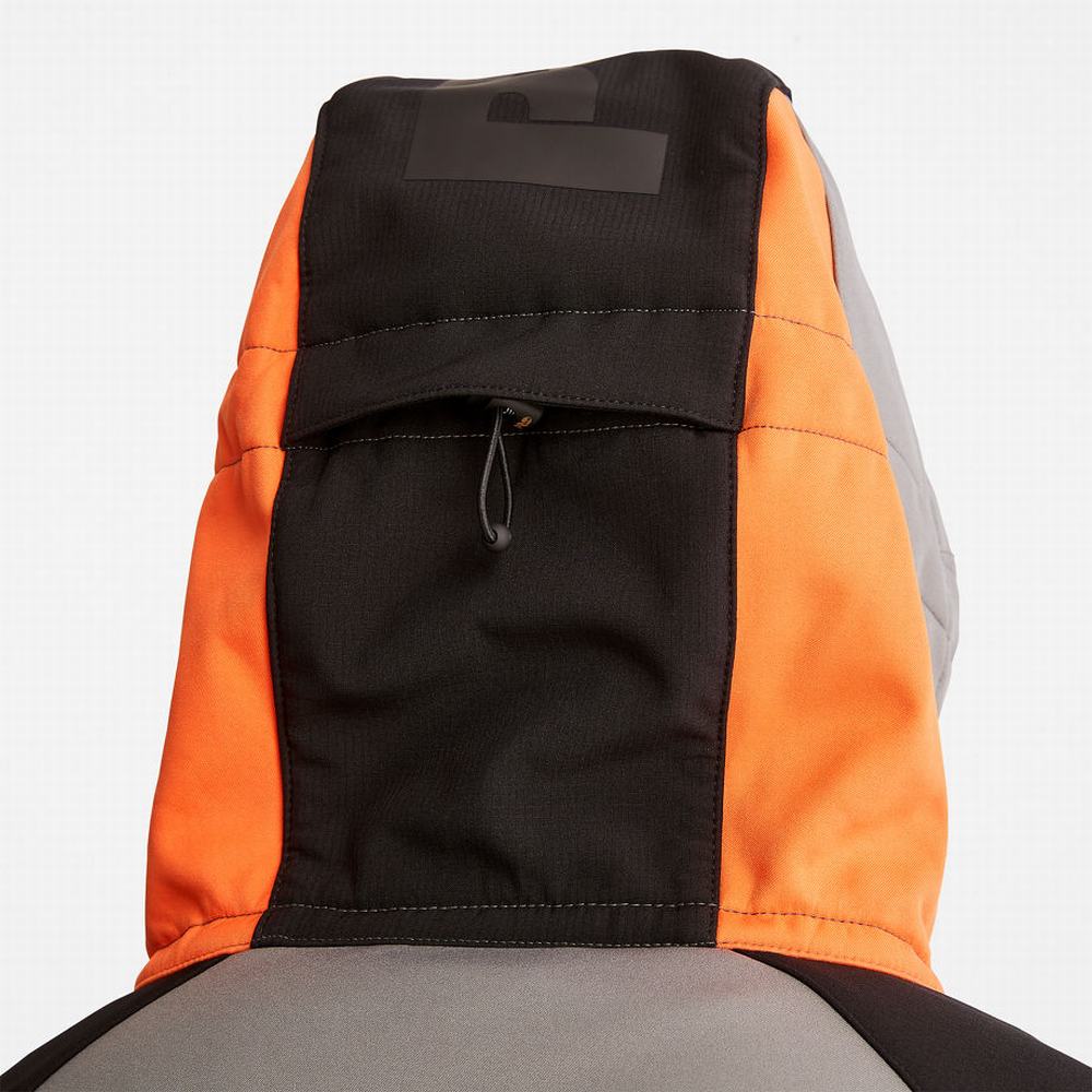 Timberland PRO® Power Zip Kukuletalı Softshell Ceket Erkek Gri | TR-9058M