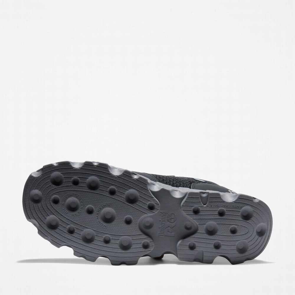 Timberland PRO® Powertrain Alloy Burunlu İş Sneaker İş Ayakkabısı Erkek Siyah Gri | TR-0654G
