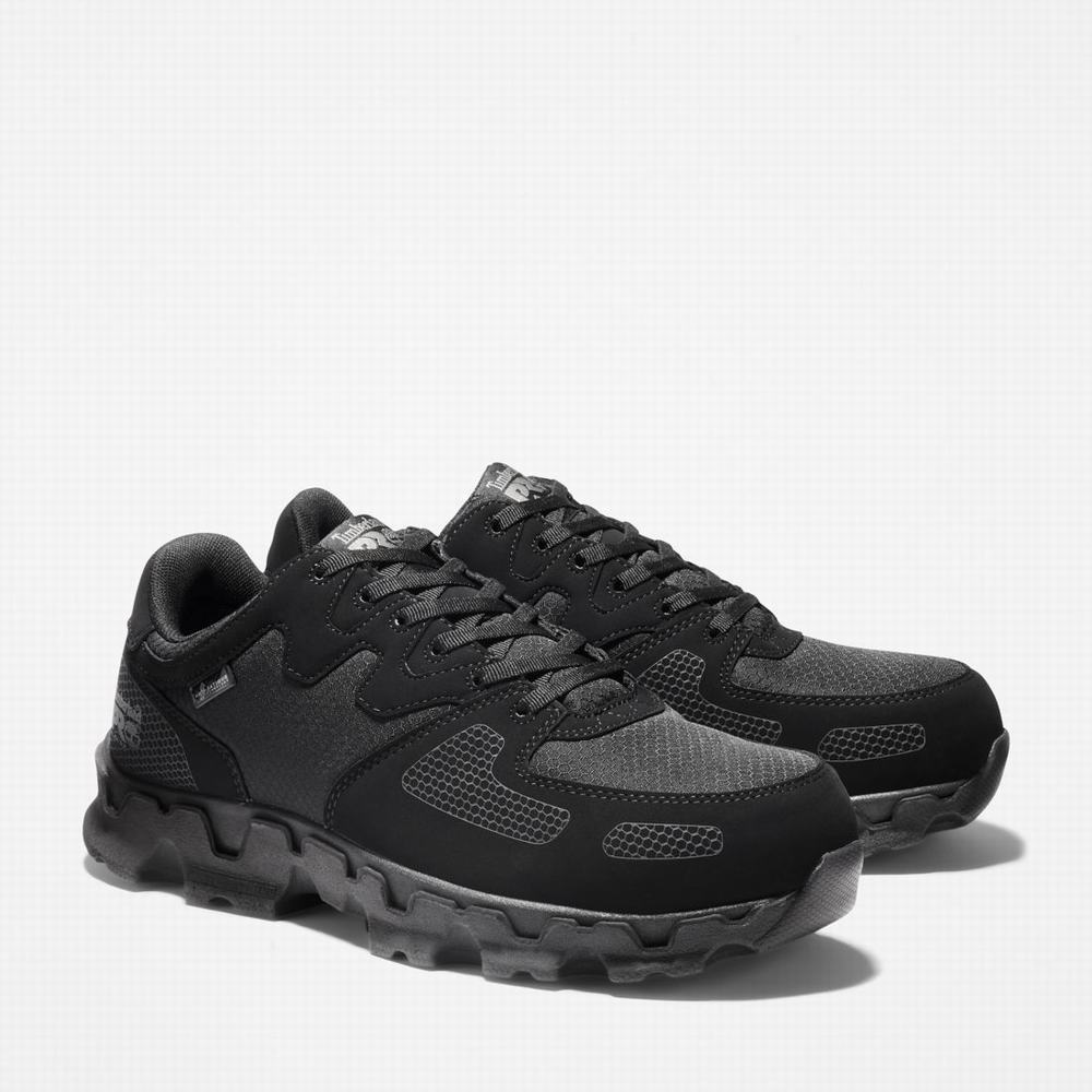 Timberland PRO® Powertrain Alloy Burunlu İş Sneaker İş Ayakkabısı Erkek Siyah | TR-8031M