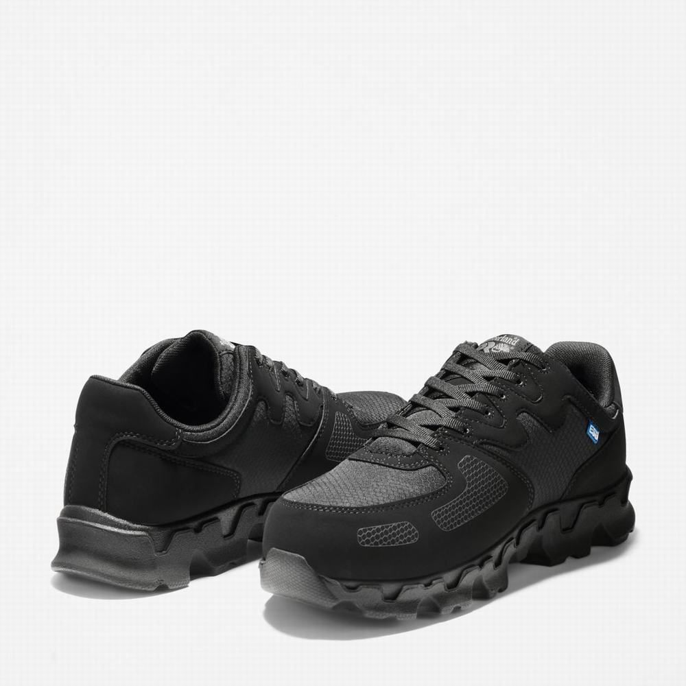 Timberland PRO® Powertrain Alloy Burunlu İş Sneaker İş Ayakkabısı Erkek Siyah | TR-8031M