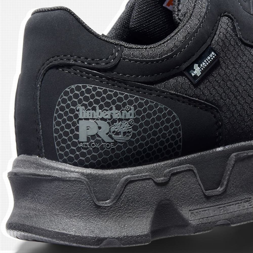 Timberland PRO® Powertrain Alloy Burunlu İş Sneaker İş Ayakkabısı Erkek Siyah | TR-8031M