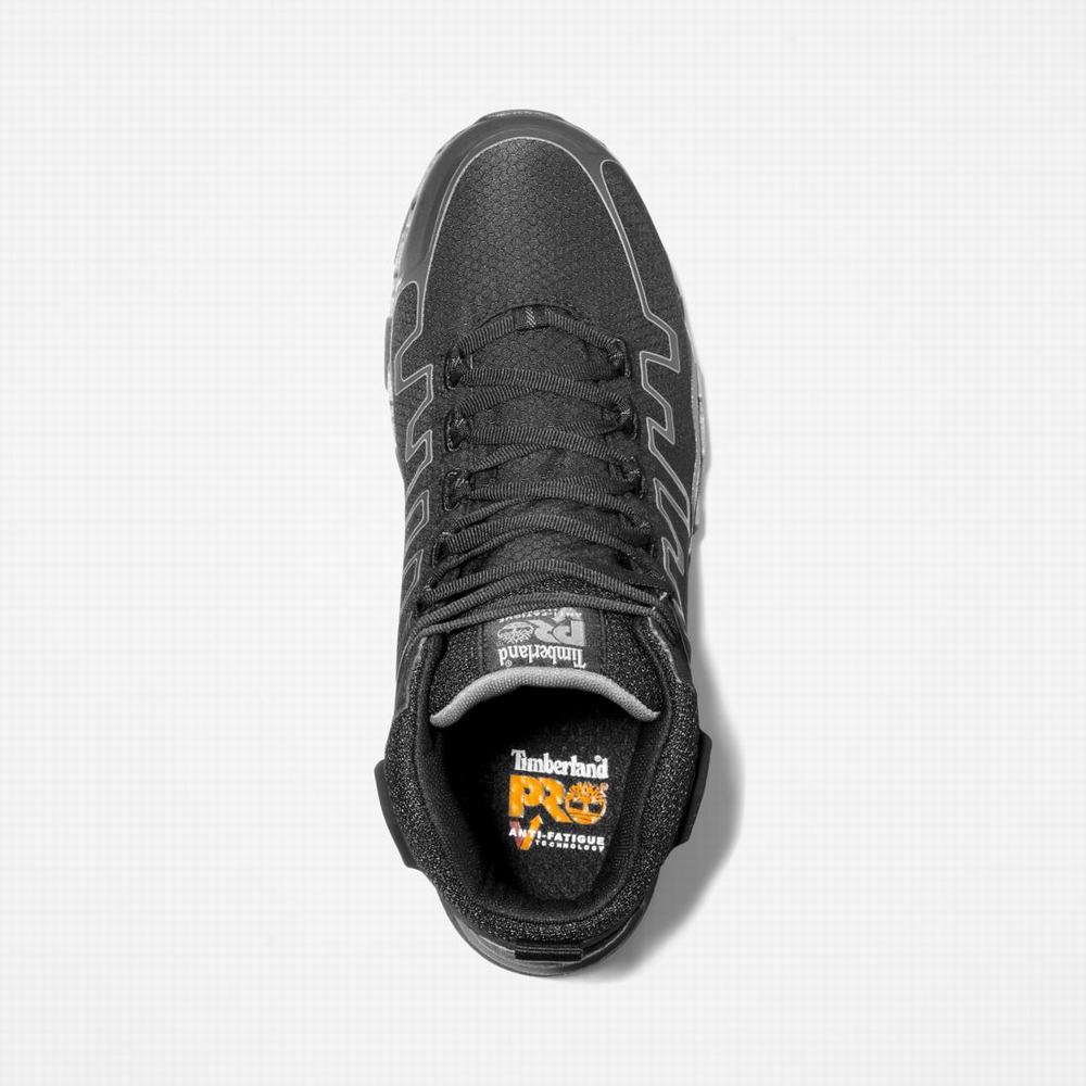 Timberland PRO® Powertrain Sport Alloy Burunlu İş Sneaker Iş Botu Erkek Siyah Gri | TR-3751Y
