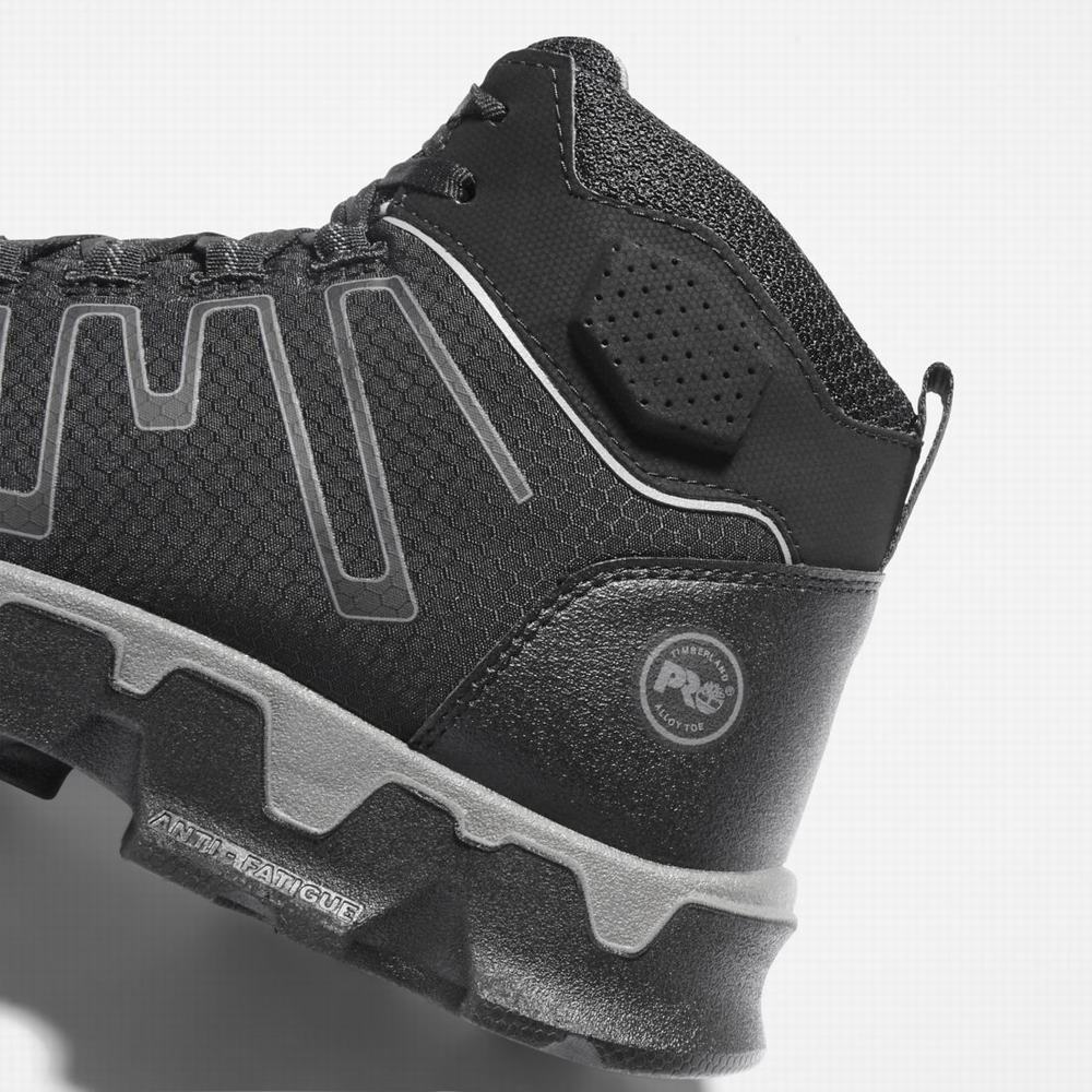 Timberland PRO® Powertrain Sport Alloy Burunlu İş Sneaker Iş Botu Erkek Siyah Gri | TR-3751Y