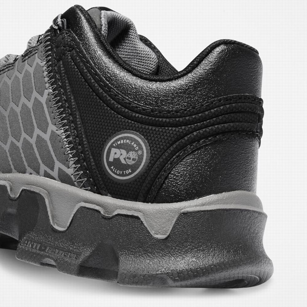 Timberland PRO® Powertrain Sport Alloy Burunlu İş Sneaker İş Ayakkabısı Kadın Siyah | TR-5410Y