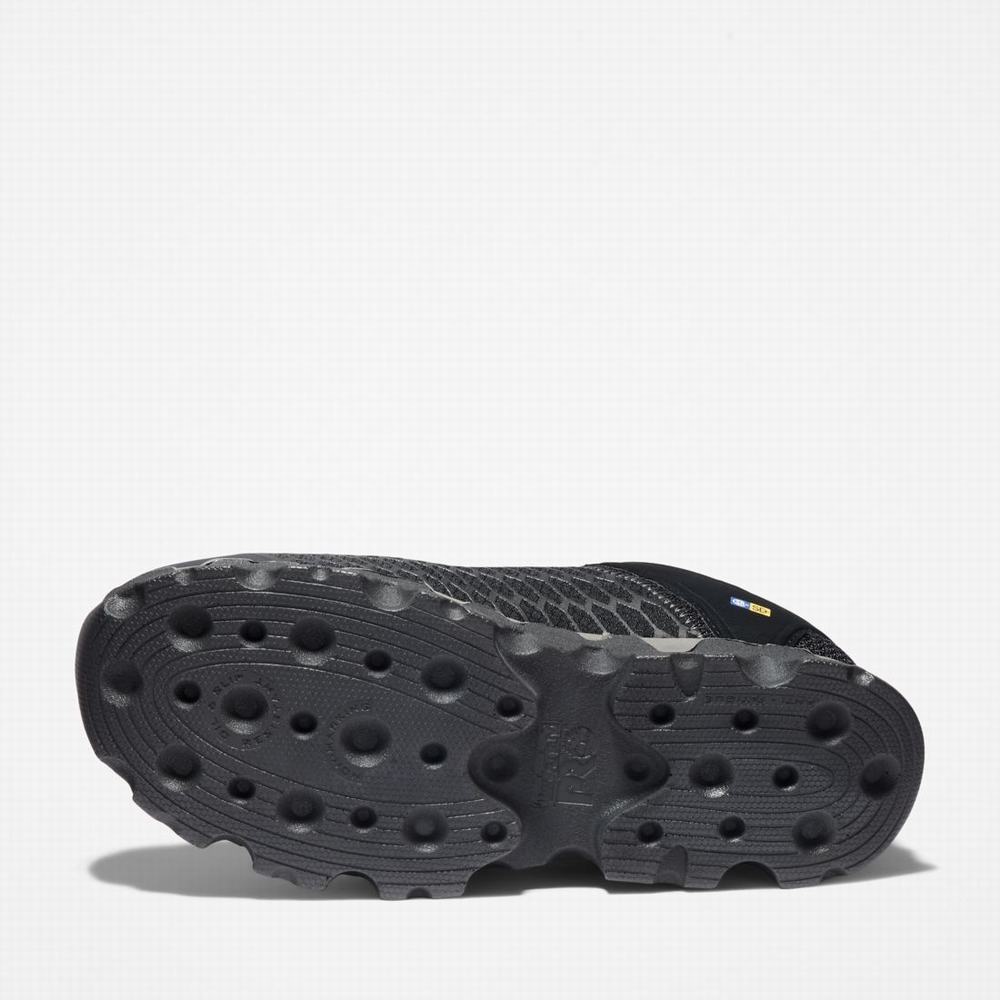 Timberland PRO® Powertrain Sport Alloy Burunlu İş Sneaker İş Ayakkabısı Erkek Siyah | TR-6953Z