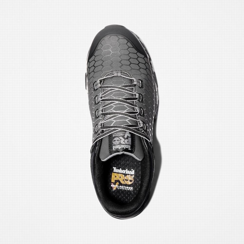 Timberland PRO® Powertrain Sport Alloy Burunlu İş Sneaker İş Ayakkabısı Erkek Siyah | TR-7495U