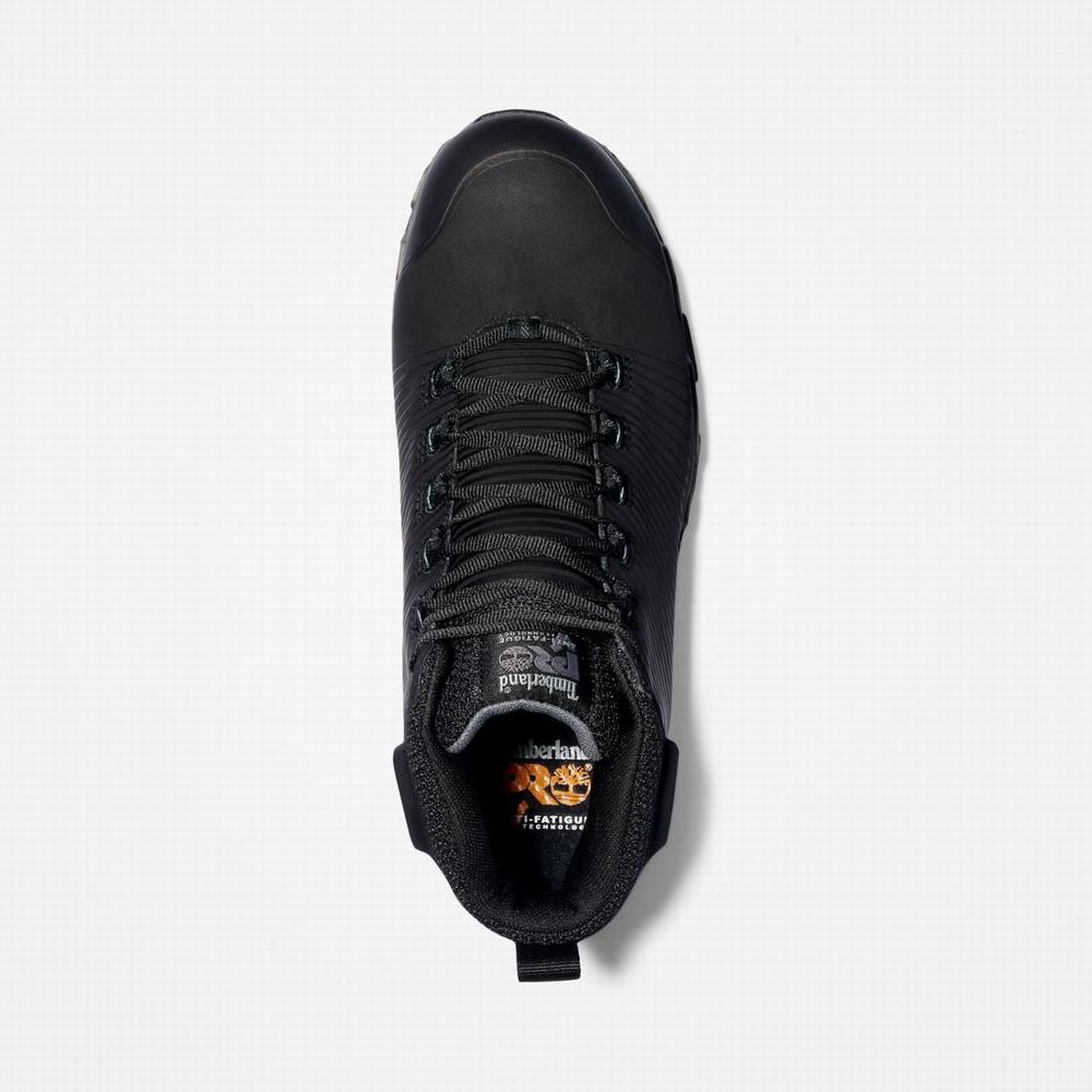 Timberland PRO® Powertrain Sport Alloy Burunlu İş Sneaker Iş Botu Erkek Siyah | TR-7840T