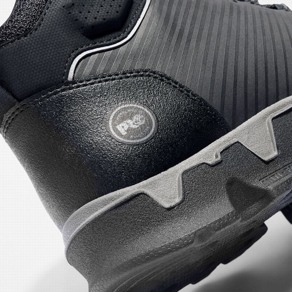 Timberland PRO® Powertrain Sport Alloy Burunlu İş Sneaker Iş Botu Erkek Siyah | TR-7840T