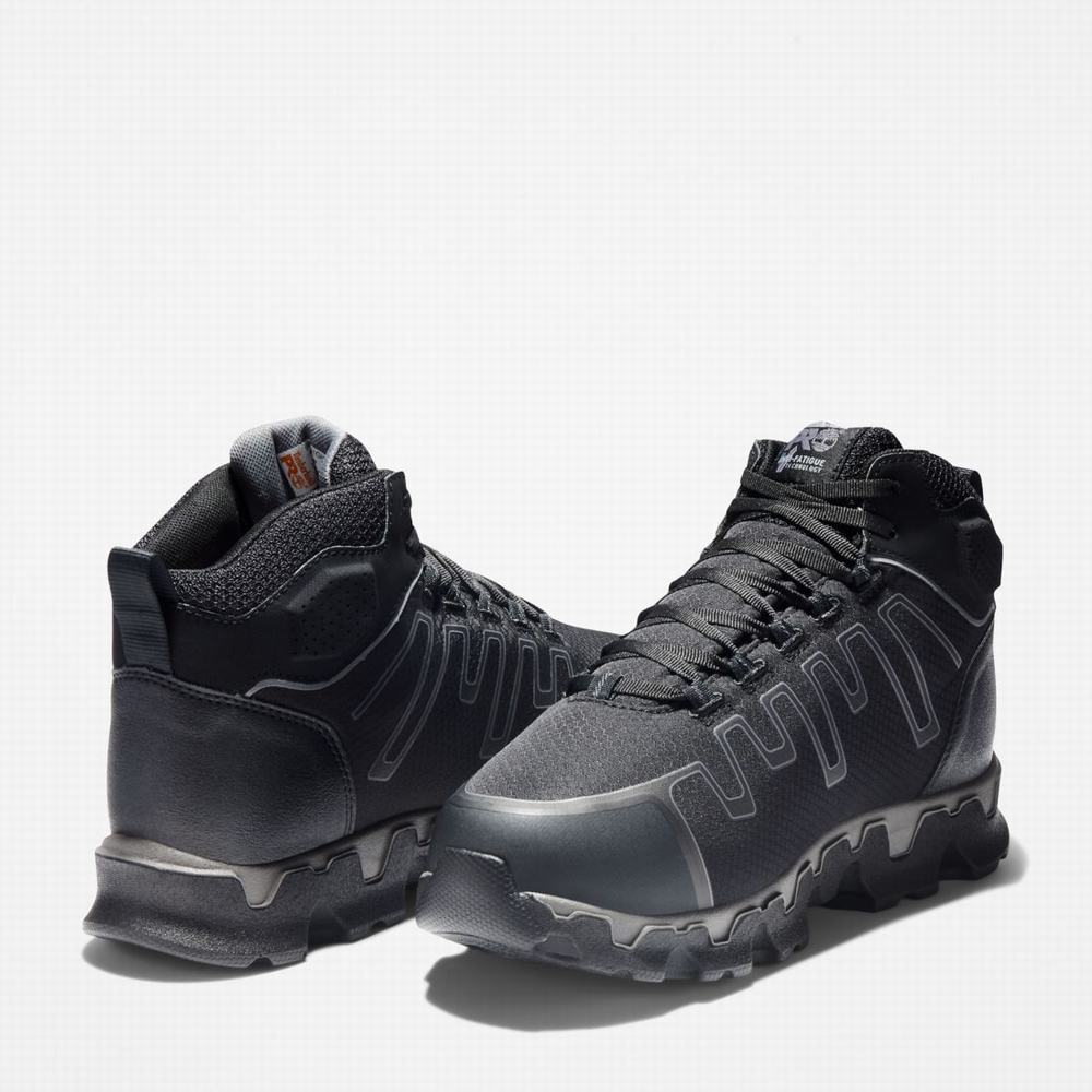 Timberland PRO® Powertrain Sport Met Guard Alloy Burunlu Iş Botu Erkek Siyah | TR-2640L