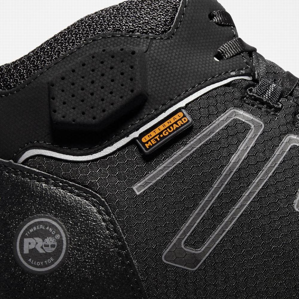 Timberland PRO® Powertrain Sport Met Guard Alloy Burunlu Iş Botu Erkek Siyah | TR-2640L
