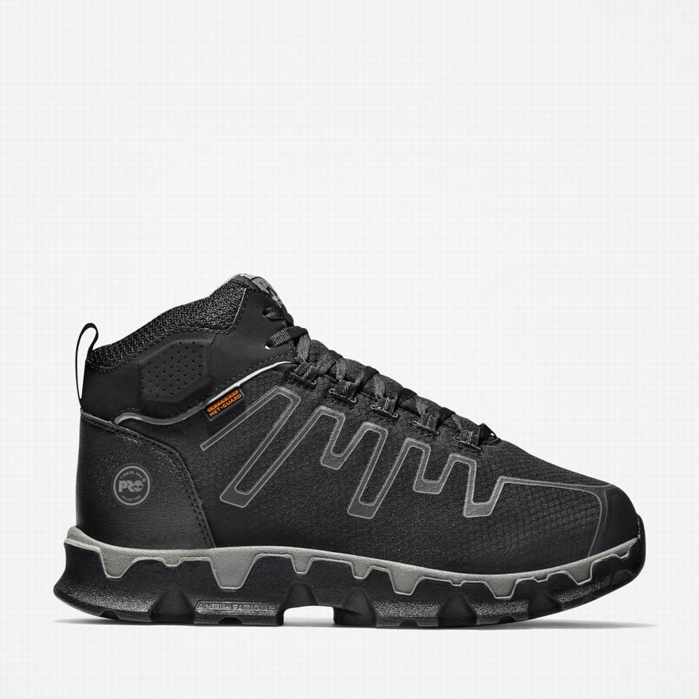 Timberland PRO® Powertrain Sport Met Guard Alloy Burunlu Iş Botu Erkek Siyah | TR-2640L