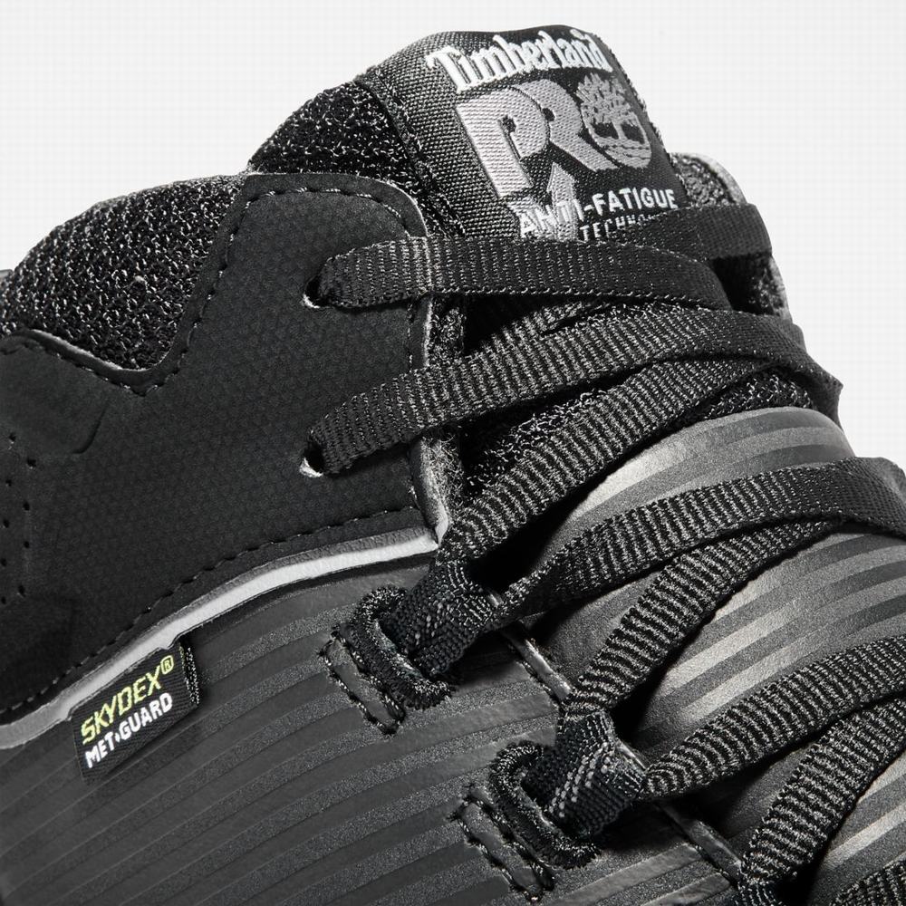 Timberland PRO® Powertrain Sport Met Guard Alloy Burunlu Iş Botu Erkek Siyah | TR-4605W
