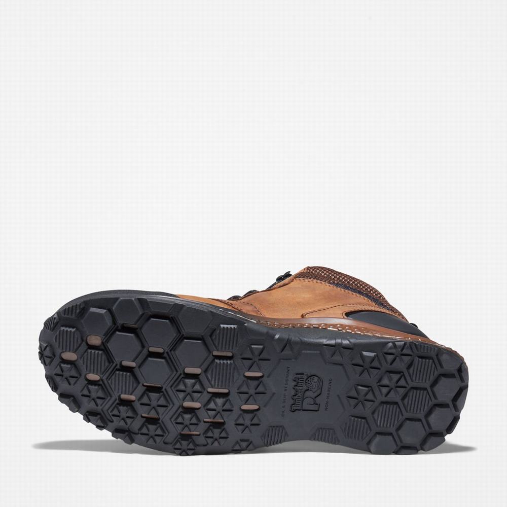 Timberland PRO® Reaxion Hikers Iş Botu Erkek Kahverengi Kahverengi | TR-9085H